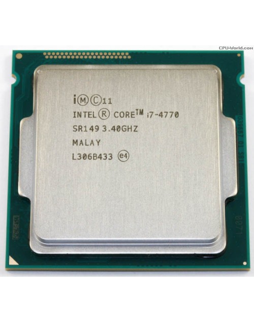 Intel  Core i7 4770 Processor 8M Cache up to 3 90 GHz USED PROCESSOR